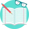 Pictogramme carnet de notes