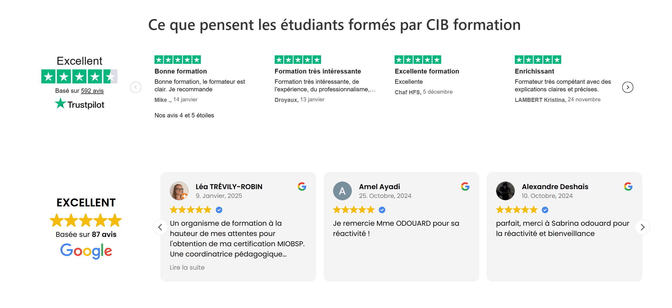 avis cibformation