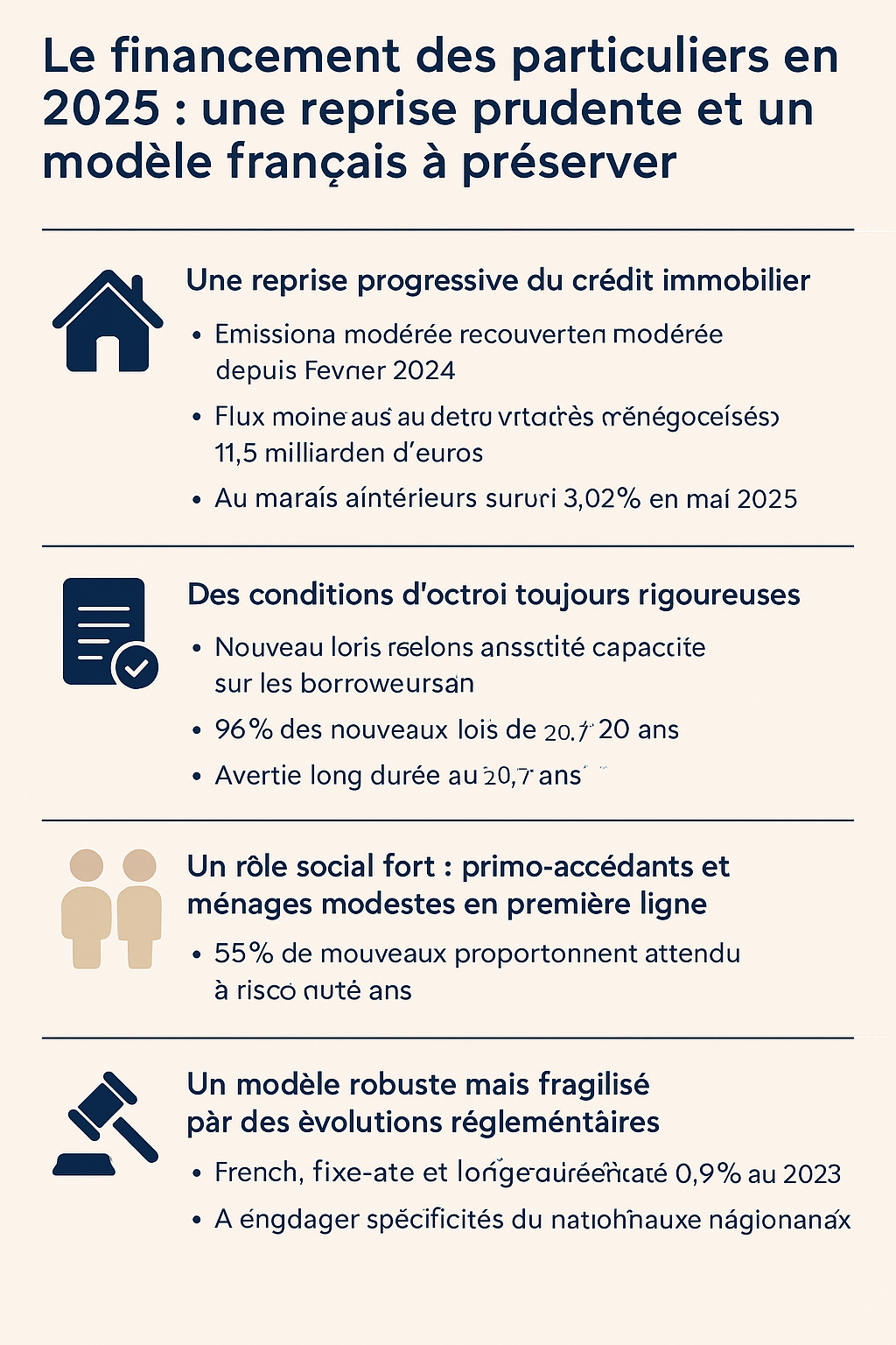 statistique production crédits 2025