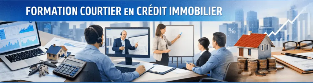 Formation courtier en crédit immobilier