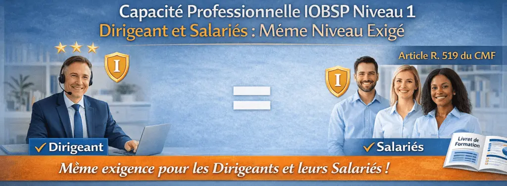 Qui est concerné par la formation IOBSP niveau 1 ?