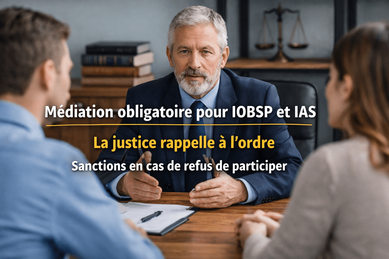 médiation obligatoire,IOBSP,IAS,Sanction