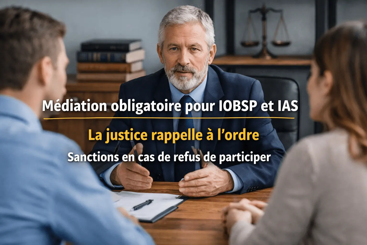 médiation obligatoire,IOBSP,IAS,Sanction
