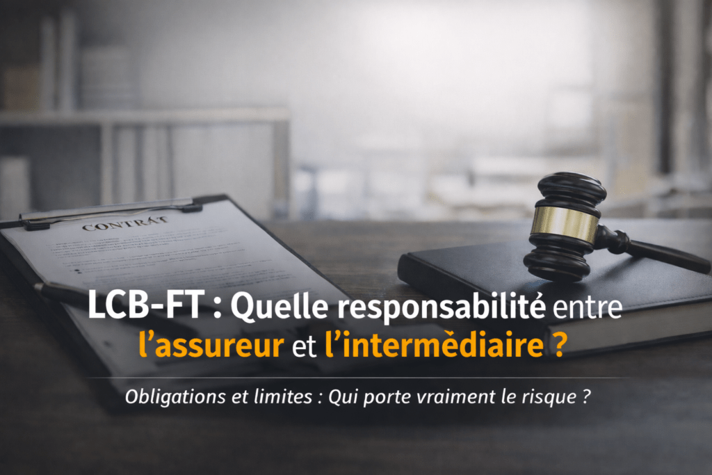 lutte contre le blanchiment responsabilité de l'assureur formation