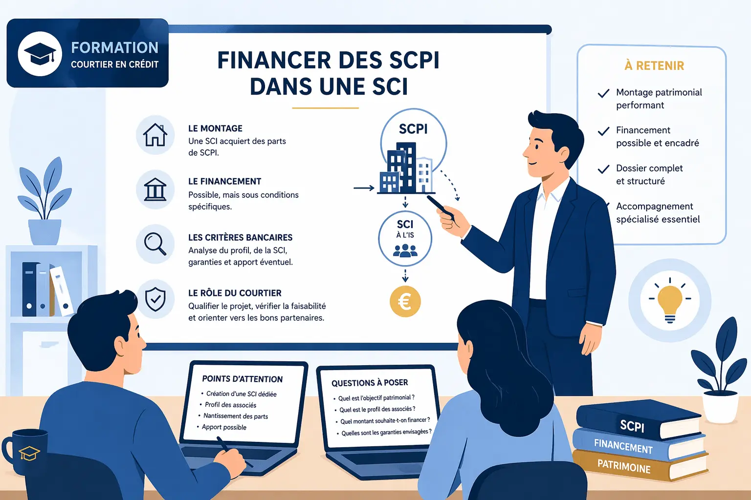 possible,financer,SCPI dans SCI,IS