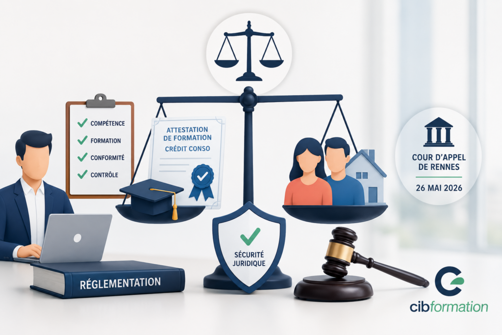 attestation formation ORIAS IOBSP crédit consommation