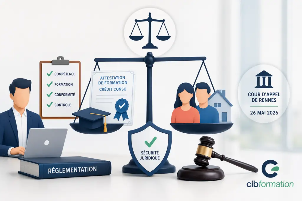 attestation formation ORIAS IOBSP crédit consommation